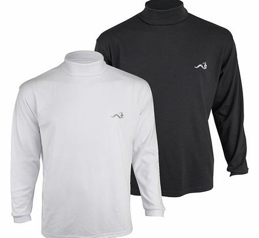 Woodworm Roll Neck Golf Shirt Buy One Get one Free White Xl