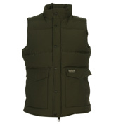 Green Padded Gilet