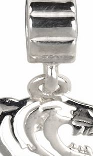 World Centre Sales Leicester Tigers Bracelet Charm - Sterling