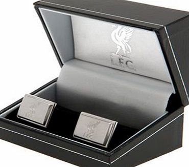 World Centre Sales Liverpool Rectangle Liverbird Cufflinks -