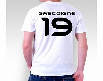 Gazza 19 White T-Shirt X-Large ZT