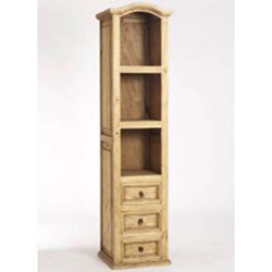 World Furniture Mexican Rustic - Delgado Slim Bookcase