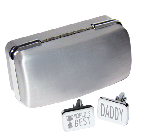 Worlds Best Daddy Cufflinks