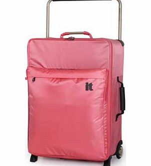 World`s Lightest Worlds Lightest Coral Trolley Case - Medium