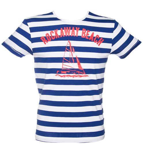 Mens Johnny Ramone Rockaway Beach Stripe