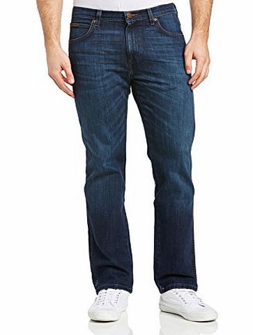 Wrangler Mens Arizona Stretch Straight Jeans, Blue (Day Sailing), W40/L32