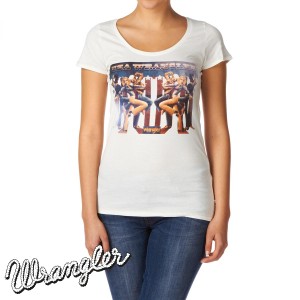 T-Shirts - Wrangler Katie T-Shirt - Off