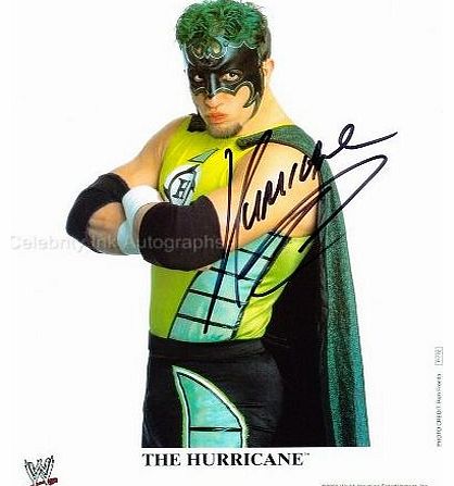 HURRICANE aka Gregory Helms - WWE/WCW Wrestler GENUINE AUTOGRAPH