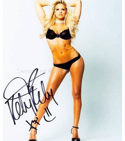 KELLY KELLY aka Barbie Blank - WWE/ECW Wrestler GENUINE AUTOGRAPH