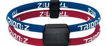  Dual Loop Lite Ionic/Magnetic Bracelet Blue/Red