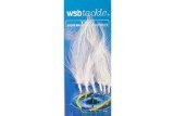 Mackerel Feathers 6 Hook - White