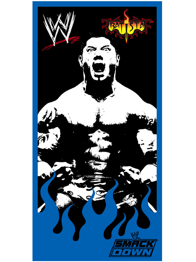 World Wrestlling WWE Beach/Bath Towel