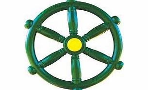 www.happycloud-swingsandslides.com Bargain Price GREEN PIRATE SHIP BOAT STEERING WHEEL for CLIMBING FRAME NEW