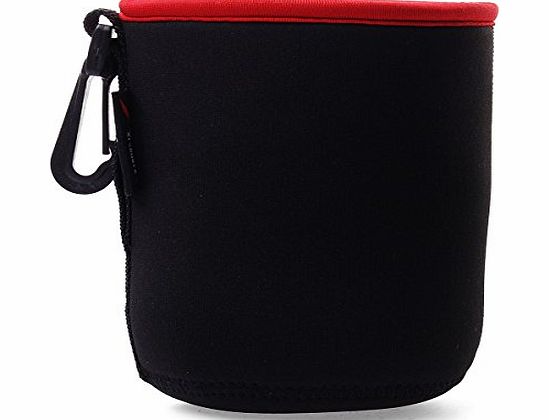 XCSOURCE 5mm Thick Medium DSLR camera Drawstring Soft Neoprene Lens Pouch Bag Cover for Sony Canon Nikon Pentax Olympus Panasonic DC502