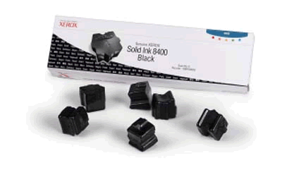 Phaser 8400 Wax Black 6 Sticks