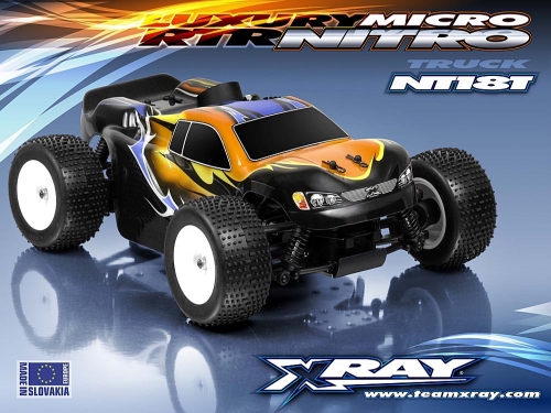 XRay NT18T - 4WD 1/18 Micro Nitro Truck - Luxury RTR