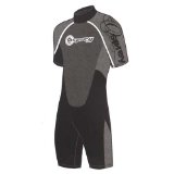 Osprey Mens OSX Shorty Wetsuit 174-180cm Grey