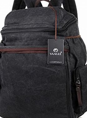 YAAGLE Unisex Handbag messenger laptop Gym backpack Shoulder bag crossbody Trekking rucksacks daypacks Hiking Camera Casual College Bookbag Top Handle Bags Mens canvas leather fashion Ladys Vintage Le