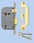 Yale 3 LEVER CHROME SASH LOCK