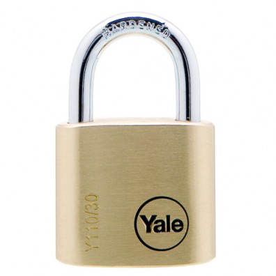 Yale 30mm Brass Padlock - 2 Pack YE1/30/115/2