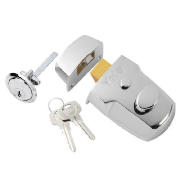 Yale Door lock - P77 Nightlatch Modern Chrome