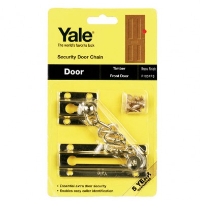 Security Door Chain P-1037-PB