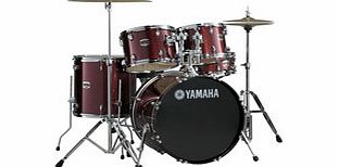 Gigmaker Drum Kit 22 Rock Burgundy Glitter