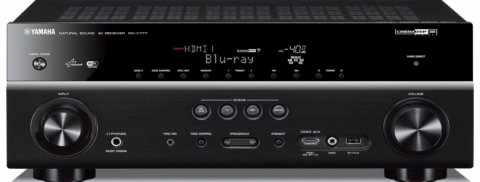 Yamaha RXV777BLB AV Amplifier and Receiver