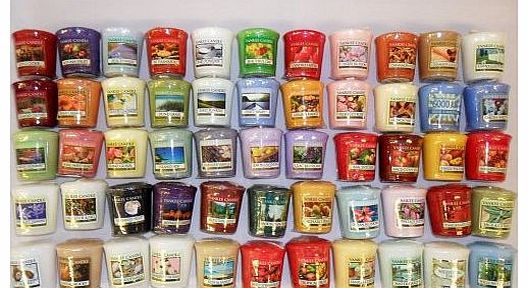 Yankee Candle - 15x Votive Samplers From Our Range Of Yankee Candle Scents