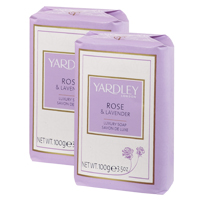 English Rose & Lavender - Luxury Soaps 3 x 100gm