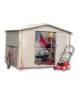 Yardmaster Deluxe Metal Garden Shed - L2.26/W1.85m