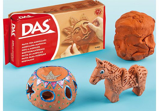 DAS Terracotta Air Hardening Clay - 500g pack