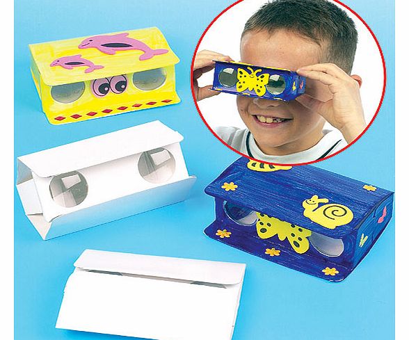 Yellow Moon Design Your Own Binoculars - Pack of 4