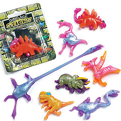 yellowmoon Mini Sticky Dinosaurs