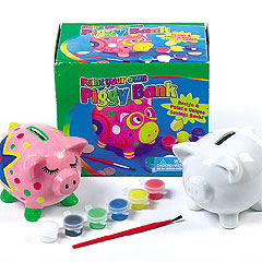 yellowmoon Paint Your Own Piggy Bank