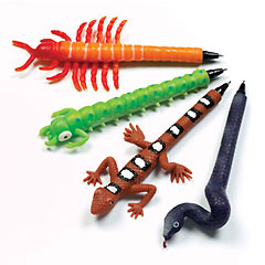 Stretchy Creepy Crawly Pens