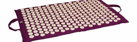 Yoga-Mad Acupressure Bed of Nails AUBERGINE