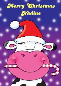 Yoodoo Christmas Cow