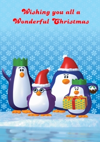 Yoodoo Xmas Penguins