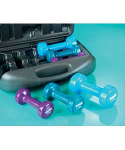 York 10kg Vinyl Fitbell Set