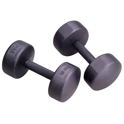 York 12.5kg Legacy Dumbells (2 x 12.5kg - 16054)