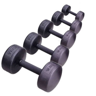 York 2.5 to 25kg (10 pairs) Legacy Dumbells Clubpack (16080 - 2.5 to 25kg (10 pairs))