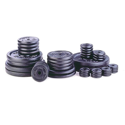 York 4 x 2.5kg Weight Discs (1`nd#39; Dia Hole) (2420 - 4 x 2.5kg)