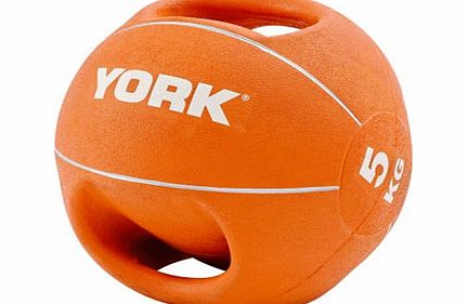 York 5kg Medicine Ball with Handles