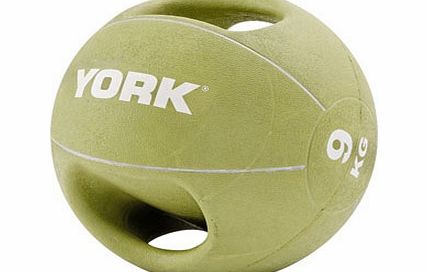 York 9kg Medicine Ball with Handles