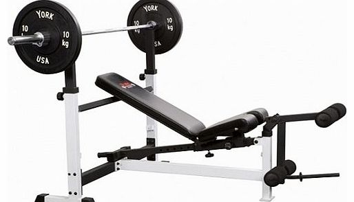 York Fitness York FTS Olympic Combo Bench with Leg Developer