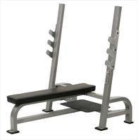 York Olymic Flat Bench Press With Gun Rack