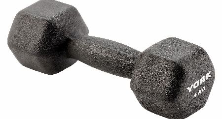 York Neoprene Hex Dumbbell 4kg x 1