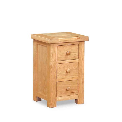 York Oak Furniture York Oak Bedside Cabinet 592.004