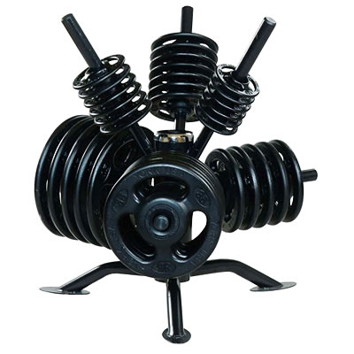 York Spider Rack - Rotational Olympic Plate Rack (69043 - Spider Rack)